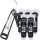 TECPO Montagekleber Fix Power 5x480g Universal Baukleber Kartuschen Kraftkleber mit Skelett-Kartuschenpresse