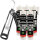 TECPO Allrounder Montagekleber HIGH TACK MS-Polymer 5x 455g Weiß + Skelett Kartuschepresse