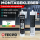 4x TECPO Universal Montagekleber Ultra FIX Power Baukleber 480g Weiß + Alu-Kartuschenpresse 220 mm