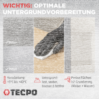 5x TECPO Universal Montagekleber Ultra FIX Power Baukleber 480g Weiß + Alu-Kartuschenpresse 220 mm
