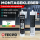 5x TECPO Universal Montagekleber Ultra FIX Power Baukleber 480g Weiß + Alu-Kartuschenpresse 220 mm