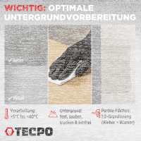 6x TECPO Universal Montagekleber Ultra FIX Power Baukleber 480g Weiß + Alu-Kartuschenpresse 220 mm