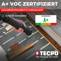 6x TECPO Universal Montagekleber Ultra FIX Power Baukleber 480g Weiß + Alu-Kartuschenpresse 220 mm