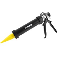 3x TECPO Montagekleber HIGH TACK Baukleber 455g Kleber + Dichtstoffe MS-Polymer SMP + Alu-Kartuschenpresse 220 mm