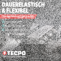 1x TECPO Universal Klebe- und Dichtstoff FLEX SEAL 522 SCHWARZ 1K MS-Polymer UV-stabil und witterungsbeständig + Alu-Kartuschenpresse 220 mm