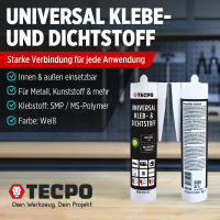 2x TECPO KLEBE UND DICHTSTOFF UNIVERSAL FLEX SEAL 522...