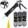 3x TECPO KLEBE UND DICHTSTOFF UNIVERSAL FLEX SEAL 522 WEIß 1K MS POLYMER 480g + Alu-Kartuschenpresse 220 mm
