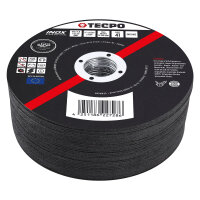 TECPO Trennscheiben für Edelstahl T41, Ø 125x1.0x22,2 mm, 50-tlg.
