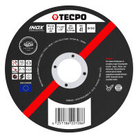 TECPO Trennscheiben für Edelstahl T41, Ø 125x1.0x22,2 mm, 50-tlg.