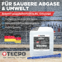 TECPO AdBlue® 10 Liter SCR Harnstofflösung +...