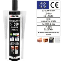 2x TECPO Injektionsmörtel SF 300 Verbundmörtel...