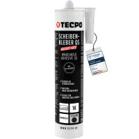 TECPO Scheibenkleber 290 ml MS-Polymer + Kartuschenpresse Kartuschenpistole 25:1