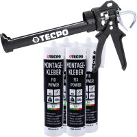 4x TECPO Universal Montagekleber Ultra FIX Power...