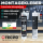 4x TECPO Universal Montagekleber Ultra FIX Power Baukleber 480g Weiß + Kartuschenpresse Kartuschenpistole 25:1