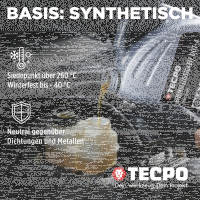 TECPO Bremsflüssigkeit DOT-4 SAE J 1703 1704 ISO 4925 DOT4, 5 Liter