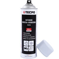 10x TECPO Haftgrund Grundierung grau Lackspray Sprühdose Primer, 500 ml