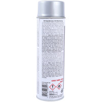 6x TECPO Felgensilber-Spray Felgenlack Lackspray, 500 ml