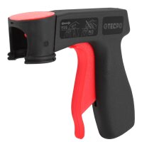 2x TECPO Autolack schwarz matt 500 ml + 4x TECPO Grundierung grau Sprühdose Primer, 500 ml