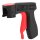 2x TECPO Autolack schwarz matt 500 ml + 4x TECPO Grundierung grau Sprühdose Primer, 500 ml