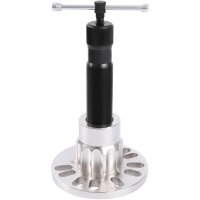 TECPO 3in1 Hydraulischer Ausdrücker-Satz für Antriebswellen Radlager, 98-125 mm + Kraft-Steckschlüssel- und Bit-Satz
