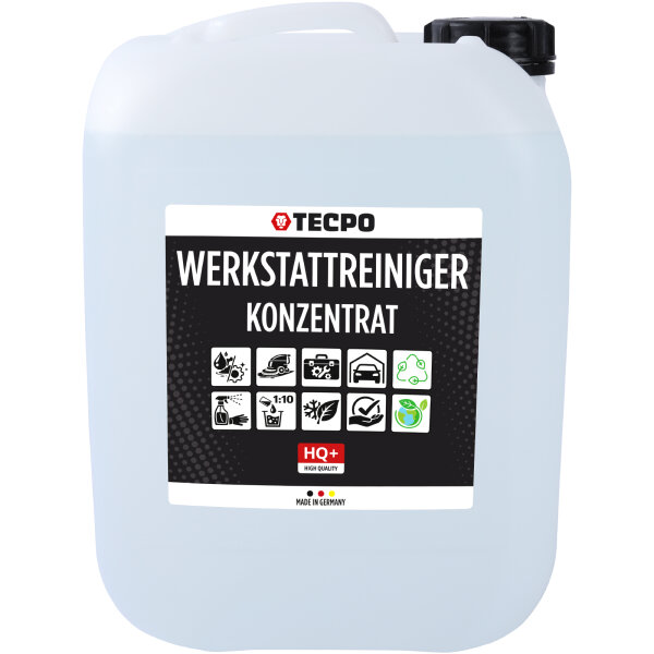 TECPO Werkstattreiniger Allzweckreiniger Industriereiniger Konzentrat HQ+ 10L