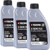 3L TECPO 5W-40 X-TREME PLUS Motoröl für VW...