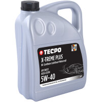20L TECPO 5W-40 X-TREME PLUS Motoröl für VW 502.00 505.00 MB 229.3 226.5 BMW LL-01 LL-98