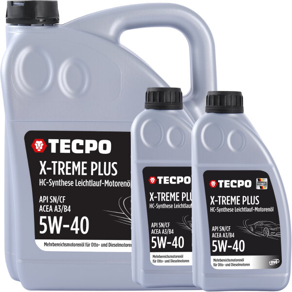 7L TECPO 5W-40 X-TREME PLUS Motoröl für VW 502.00 505.00 MB 229.3 226.5 BMW LL-01 LL-98