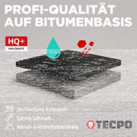 TECPO Unterbodenschutz schwarz Bitumen Steinschlagschutz, 6 Liter