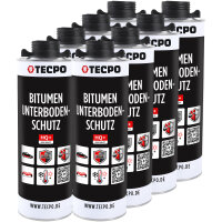 TECPO Unterbodenschutz schwarz Bitumen Steinschlagschutz,...