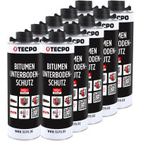 TECPO Unterbodenschutz schwarz Bitumen Steinschlagschutz,...