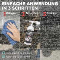 TECPO Unterbodenschutz schwarz Bitumen Steinschlagschutz, 2 Liter + Druckluft Unterbodenschutz Pistole