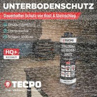 TECPO Unterbodenschutz schwarz Bitumen Steinschlagschutz,...