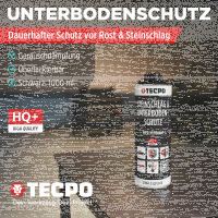 TECPO Unterbodenschutz schwarz Bitumen Steinschlagschutz,...