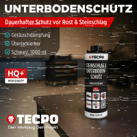 TECPO Unterbodenschutz schwarz Steinschlagschutz...