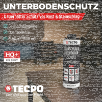 TECPO Unterbodenschutz schwarz Steinschlagschutz...