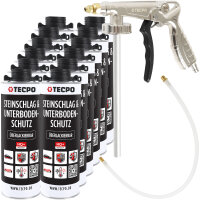 TECPO Unterbodenschutz schwarz Steinschlagschutz...