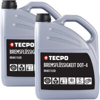 2x TECPO Bremsflüssigkeit DOT-4 SAE J 1703 1704 ISO...
