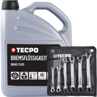 TECPO Bremsflüssigkeit DOT-4 SAE J 1703 1704 ISO...