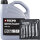 TECPO Bremsflüssigkeit DOT-4 SAE J 1703 1704 ISO 4925 DOT4, 5 Liter + Offener Ringschlüssel-Satz 6-teilig