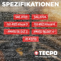 TECPO Bremsflüssigkeit DOT-4 SAE J 1703 1704 ISO 4925 DOT4, 5 Liter + Vakuumpumpe Druckpumpen Set