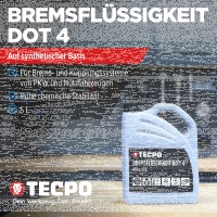 TECPO Druckluft Bremsenentlüftungsgerät +...