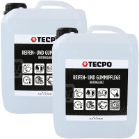 2x TECPO Reifenglanz und Gummipflege Reifen Pflege 5L