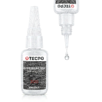 5x TECPO 1K Sekundenkleber dickflüssig 20g extra stark Superkleber Cyanacrylat Klebstoff
