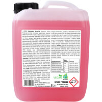 TECPO Felgenreiniger für Alu-, Stahl-und Leichtmetallfelgen, Konzentrat, säurehaltig, 5 Liter + Druckpumpzerstäuber Schaumsprüher Foamya 1.0L