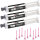 3x TECPO 2K Powerkleber High Performance 10g, Cyanacrylat-Klebstoff + 3 Mischer