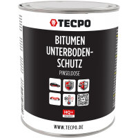 TECPO Unterbodenschutz Bitumen HQ+ Pinseldose, 1L