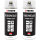 2x TECPO 1K Beispritzlack, 400 ml