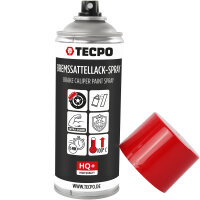 3x TECPO Bremssattel-Lackspray Rot, 400 ml