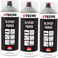 3x TECPO 1K Epoxy- Primer grau, 400 ml